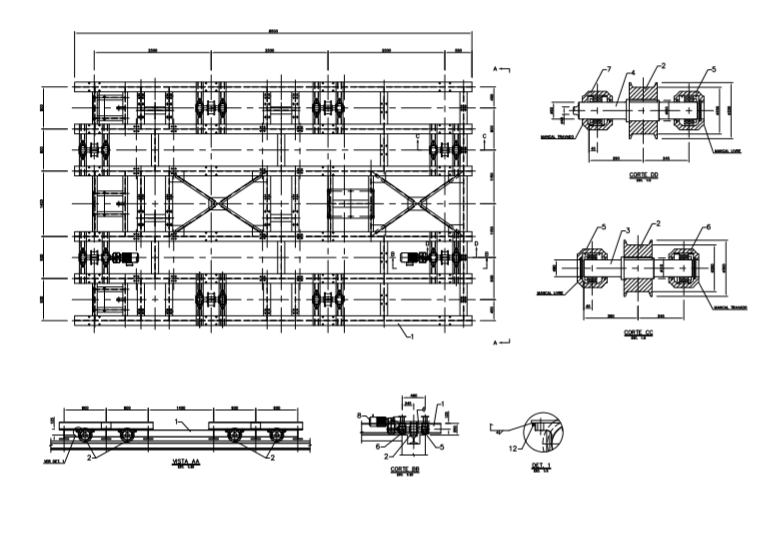 PROJETO MECÂNICO - CARRO DE TRANSLAÇÃO